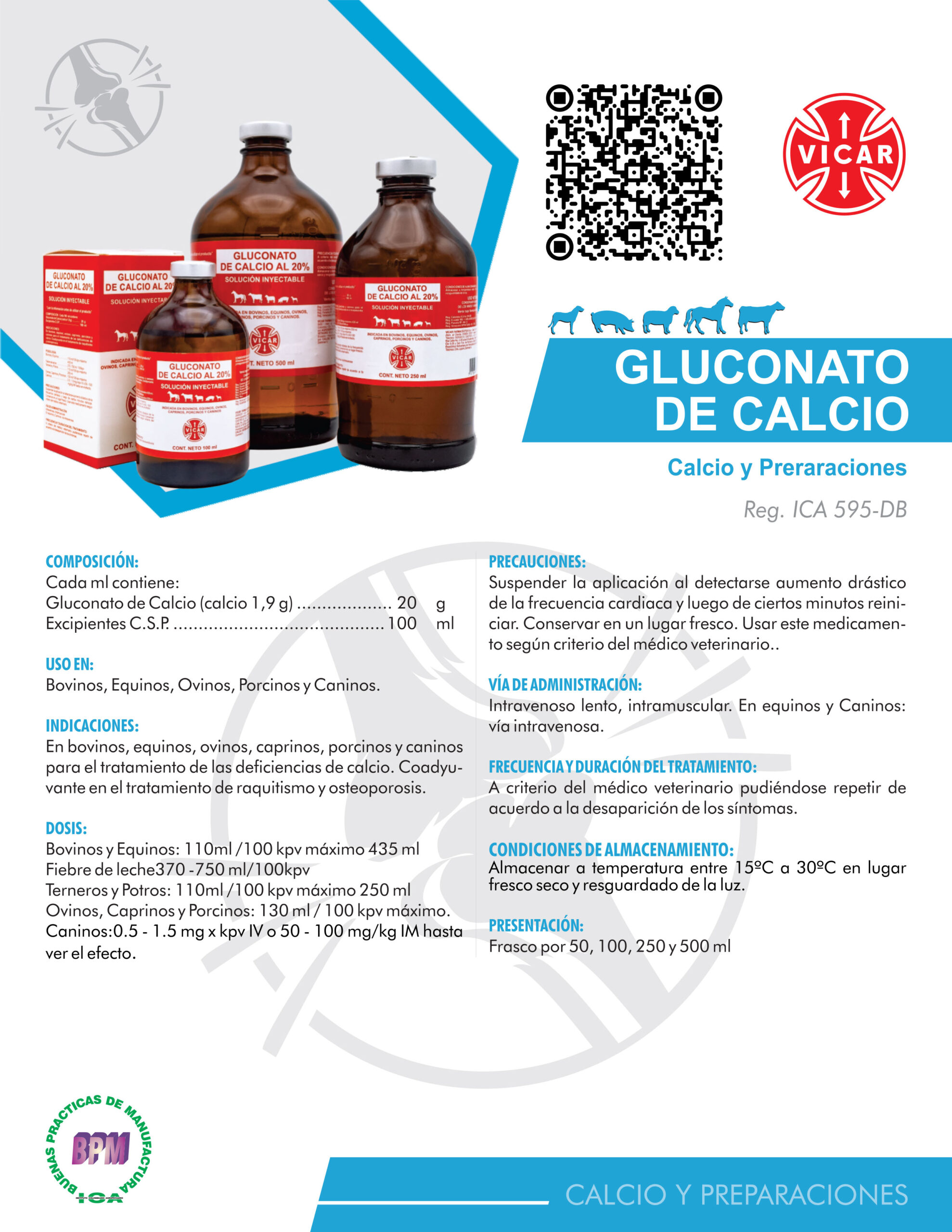 GLUCONATO DE CALCIO