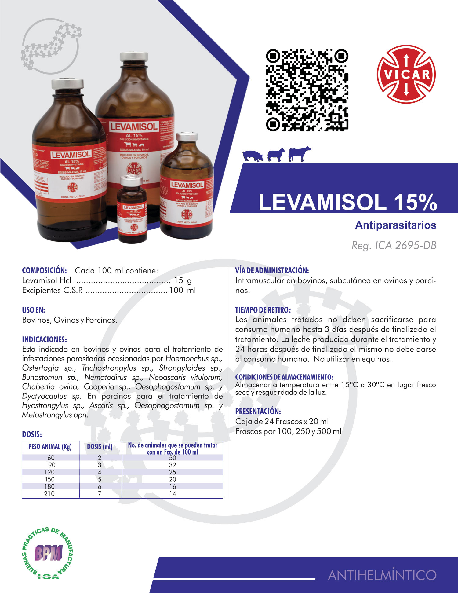 LEVAMISOL 15%
