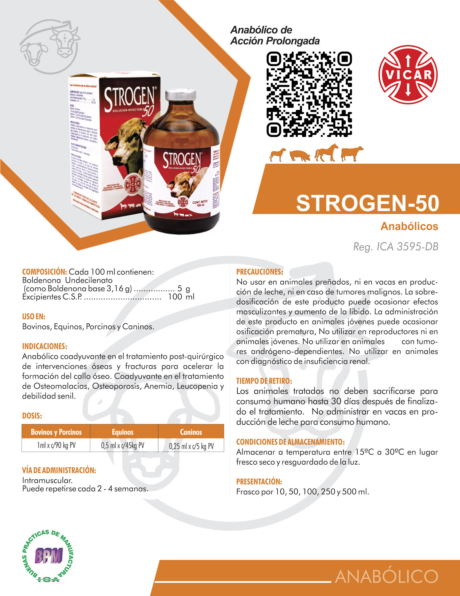 STROGEN 50
